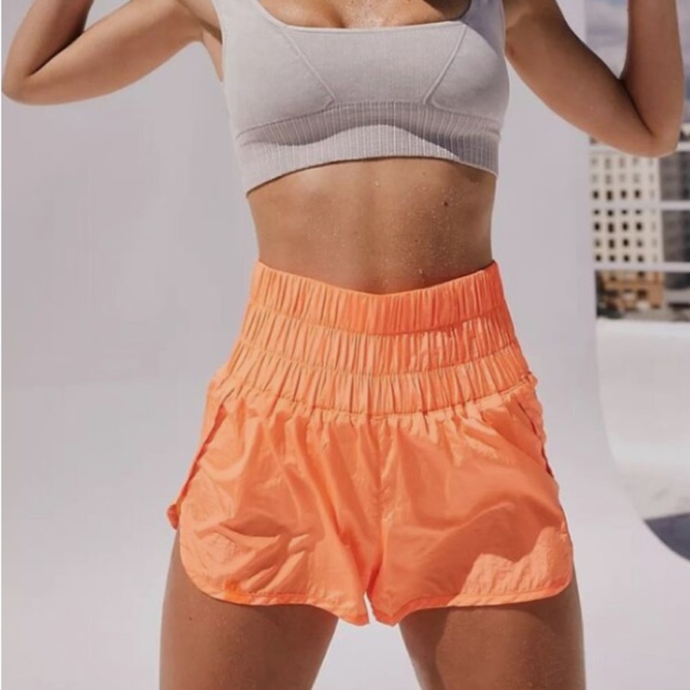 Free People Movement Burning Up Orange The Way Home Shorts | L